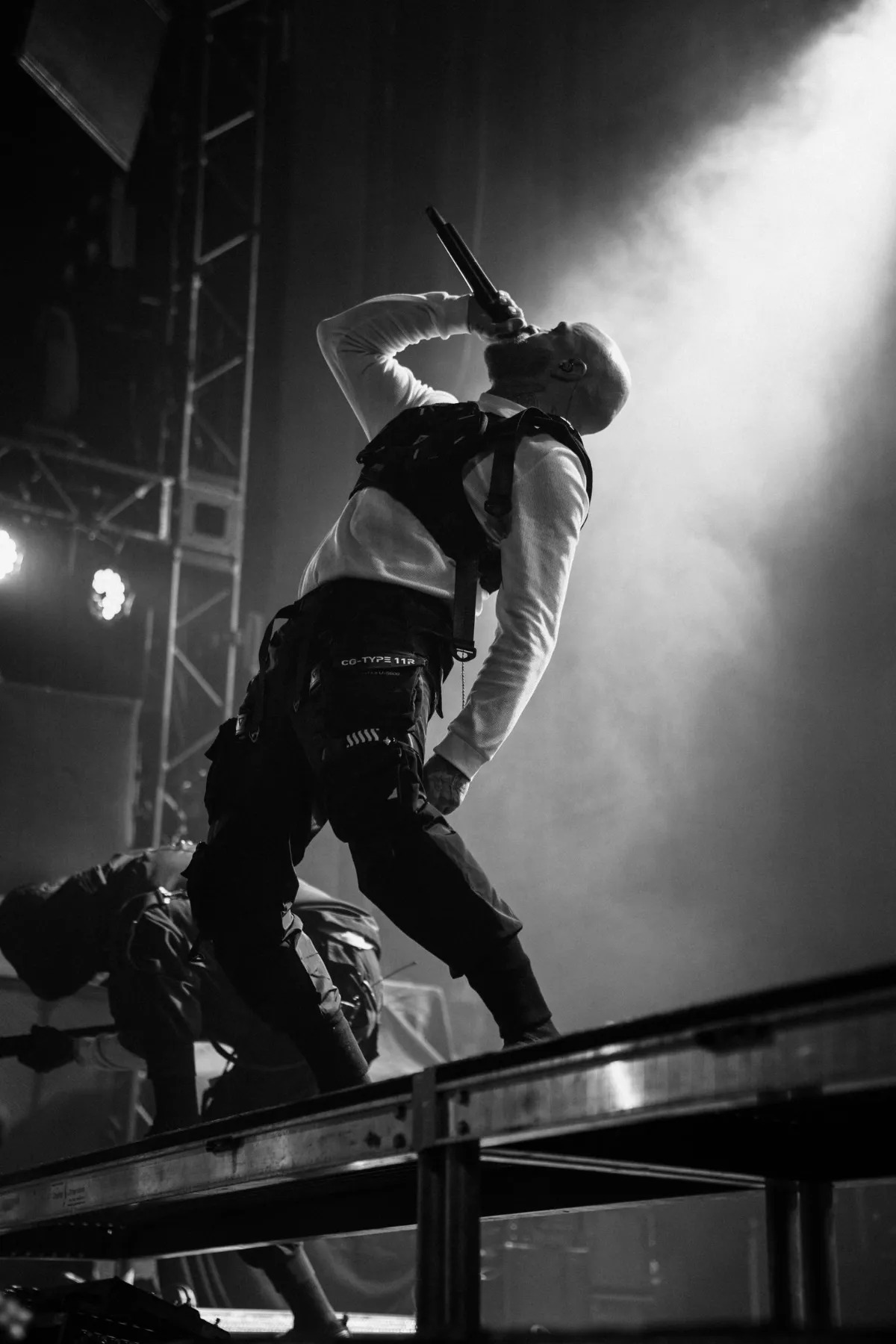 Musicien sur scène, photographie de concert