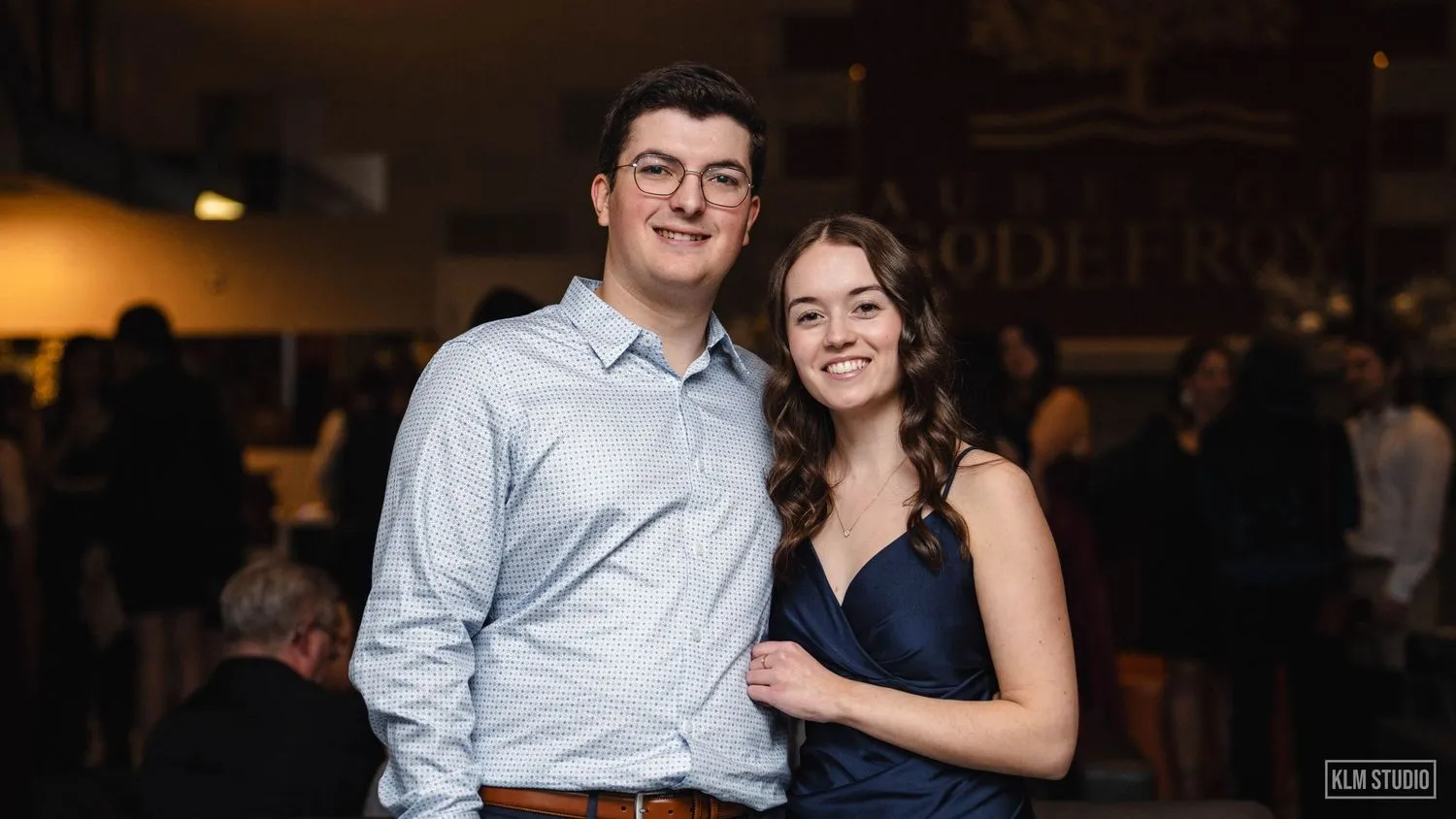 Couple lors d’une soirée corporative